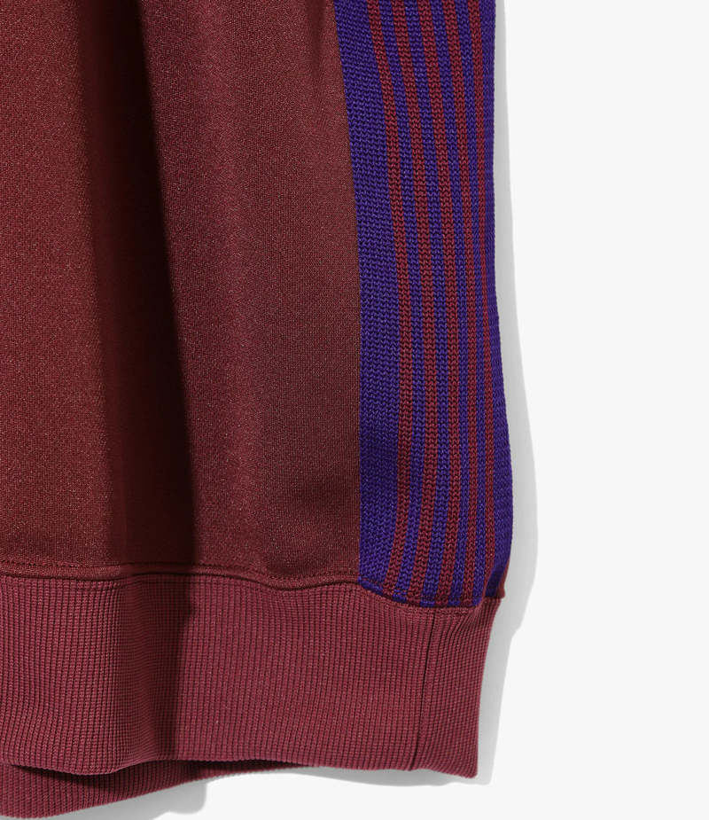 【Needles】 Track Crew Neck Shirt Poly Smooth Wine Needles『Track Crew Neck Shirt-Poly Smooth』(Wine) – Reggieshop