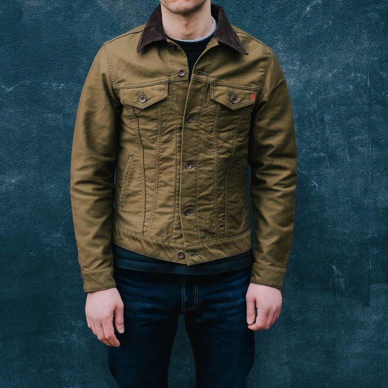 美品 MINT IRON HEART ULTRA HEAVY MODS COAT Iron Heart Ultra-Heavy Loopwheeled Hoodie - IHSW-10-OLV