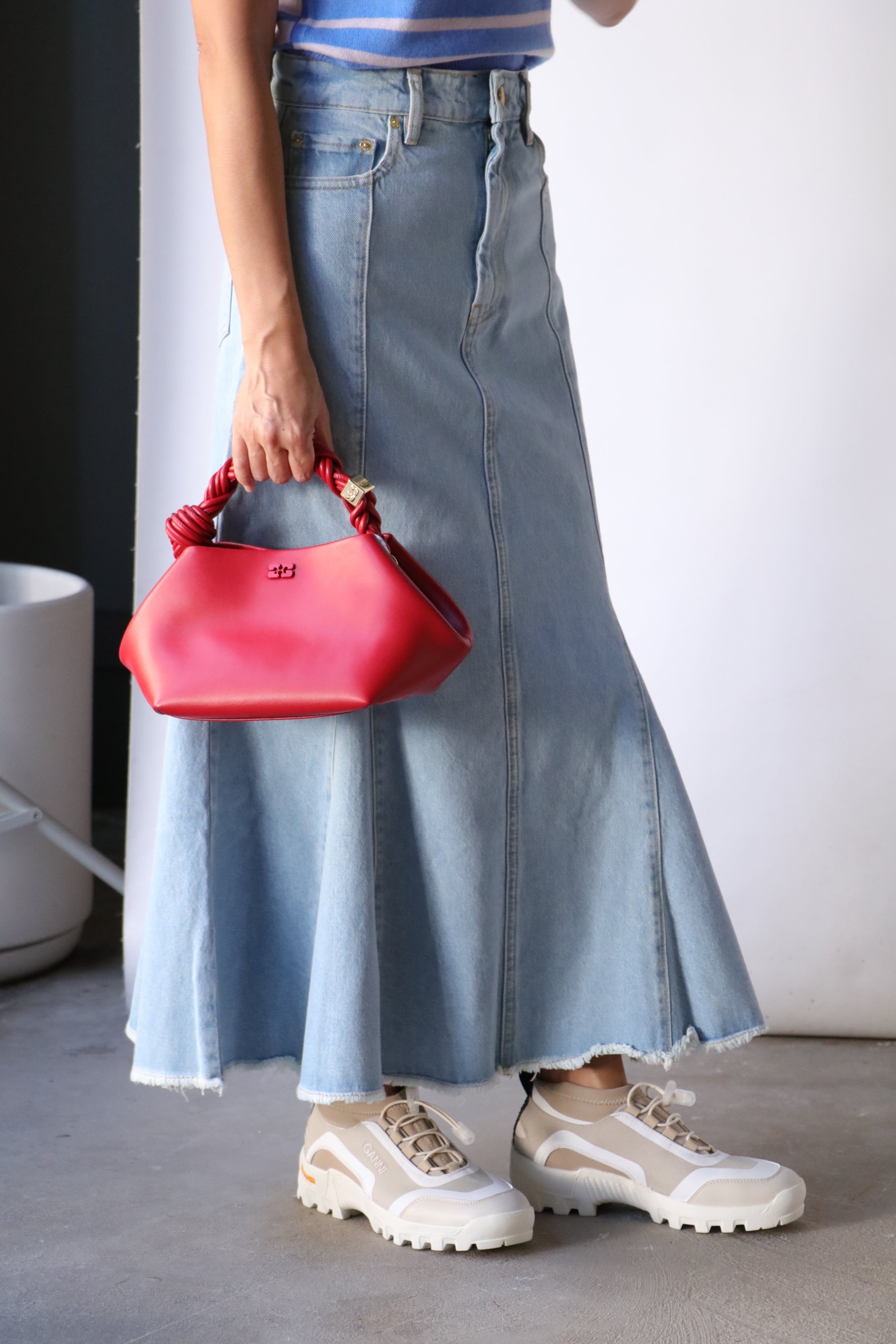 Ganni Bou Bag - Fiery Red | Garmentory
