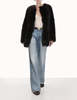 Zimmermann Luminosity Shearling Jacket - Chocolate - Thumbnail 5