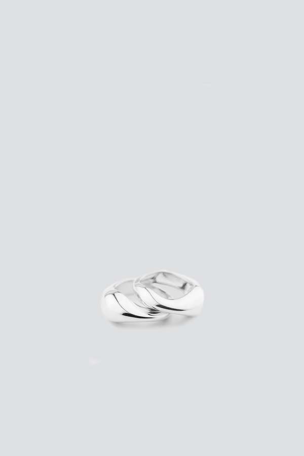 MM Druck Eva Double Set Ring - Sterling Silver MM Druck Eva Double Set Ring - Sterling Silver