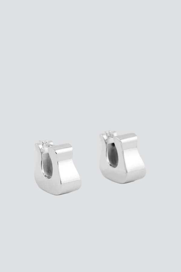 MM Druck Sterling Silver Hoof Earrings 