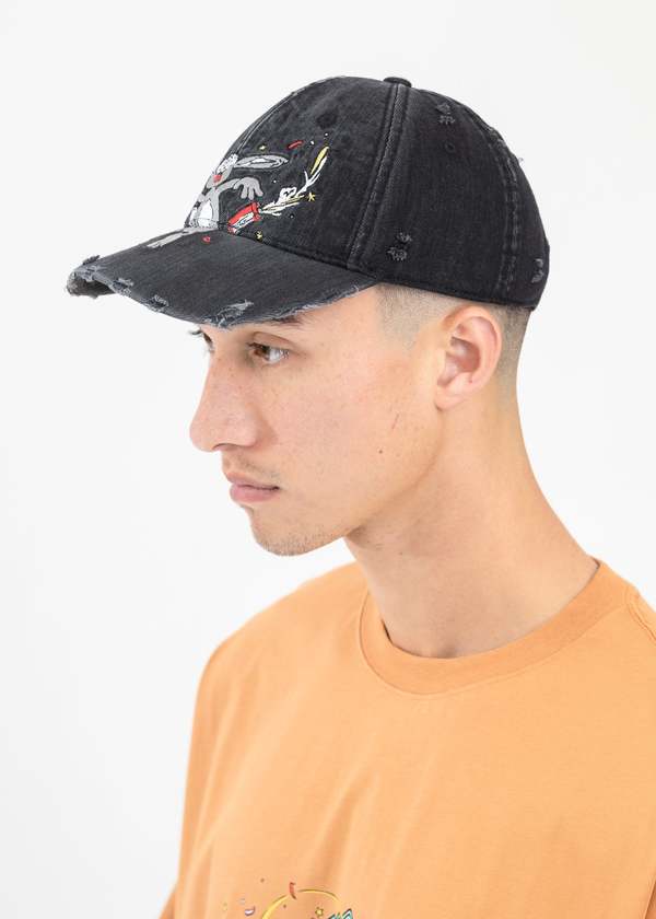 Martine Rose BUNNY CAP - BLACK | Garmentory