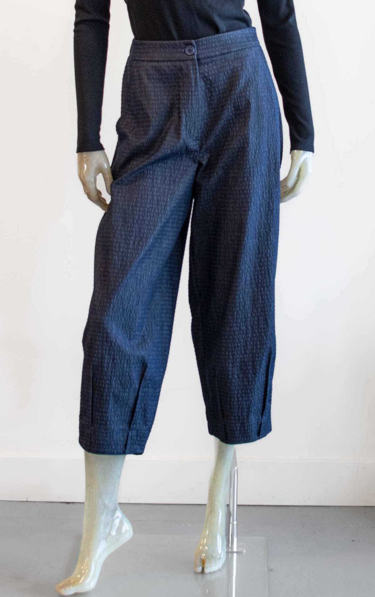 Ozai N Ku Byth Cuffed Trouser, Blue