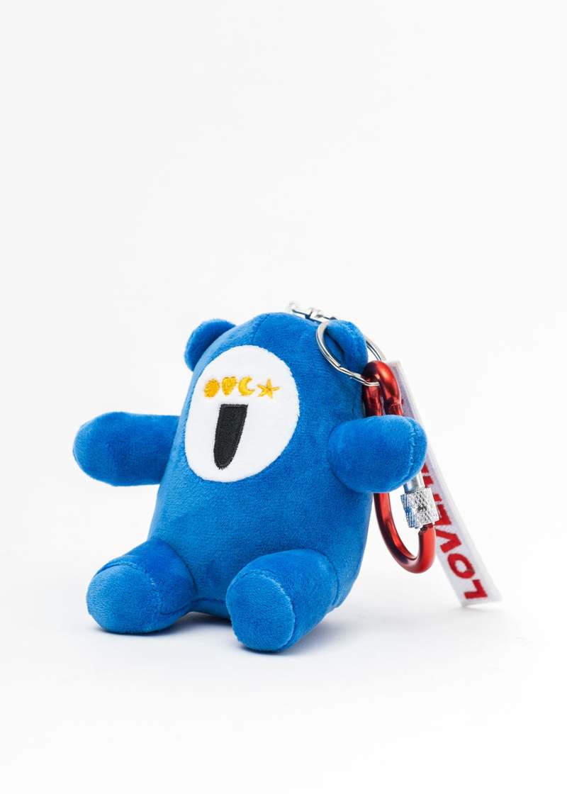Charles Jeffrey GROMLIN PLUSH KEYRING - BLUE | Garmentory