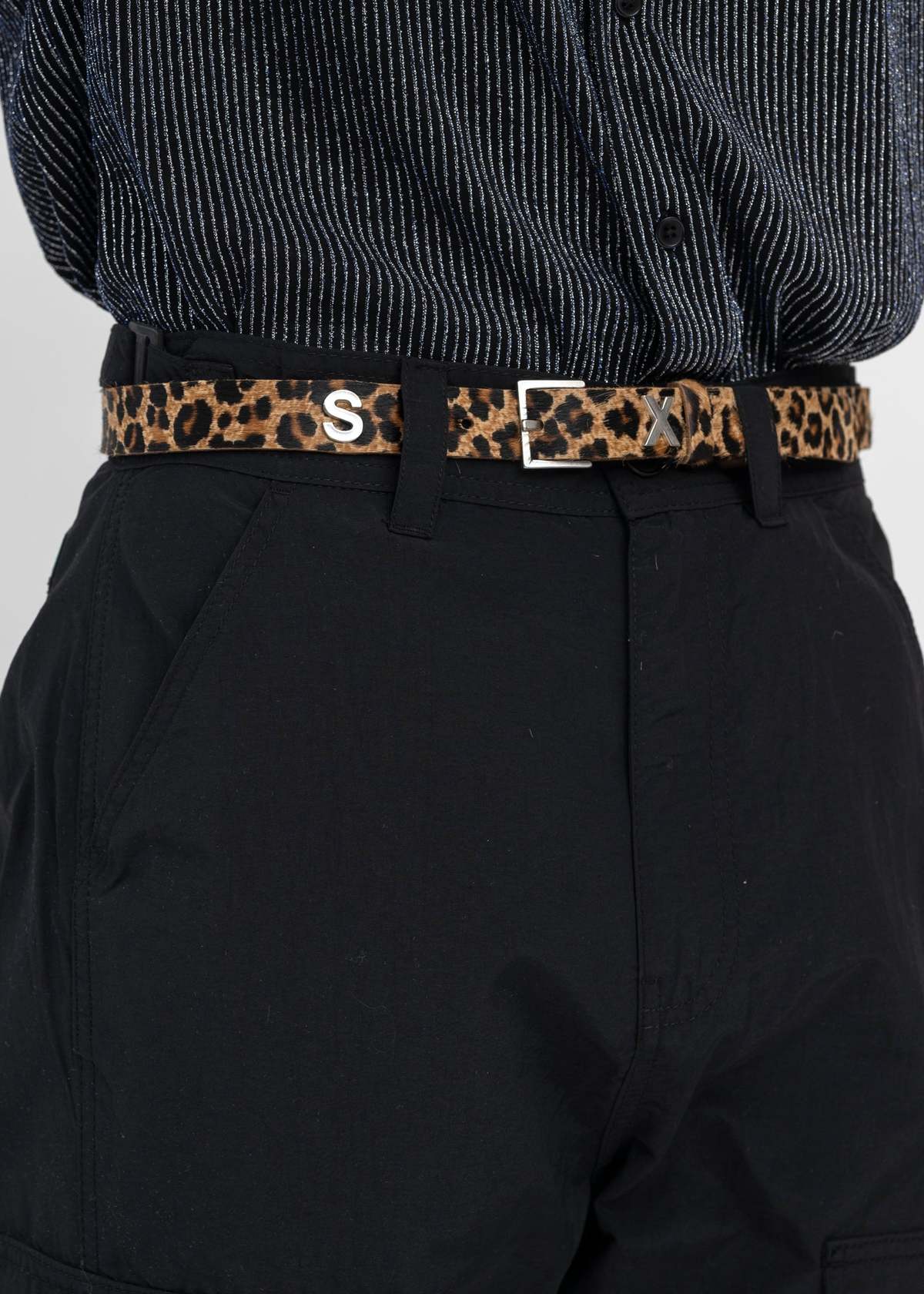 Martine Rose CHEETAH SEX LETTER BELT - Multi | Garmentory