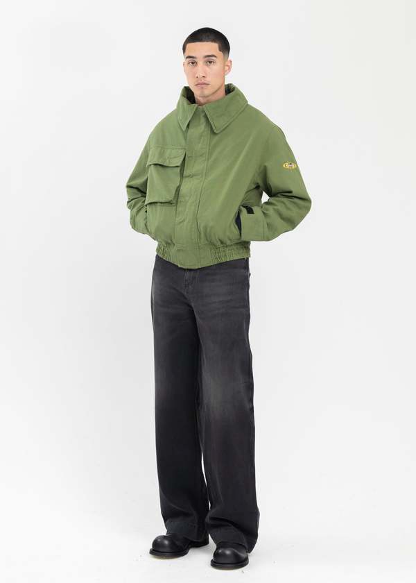 Martine Rose DOLL FIELD JACKET - KHAKI | Garmentory