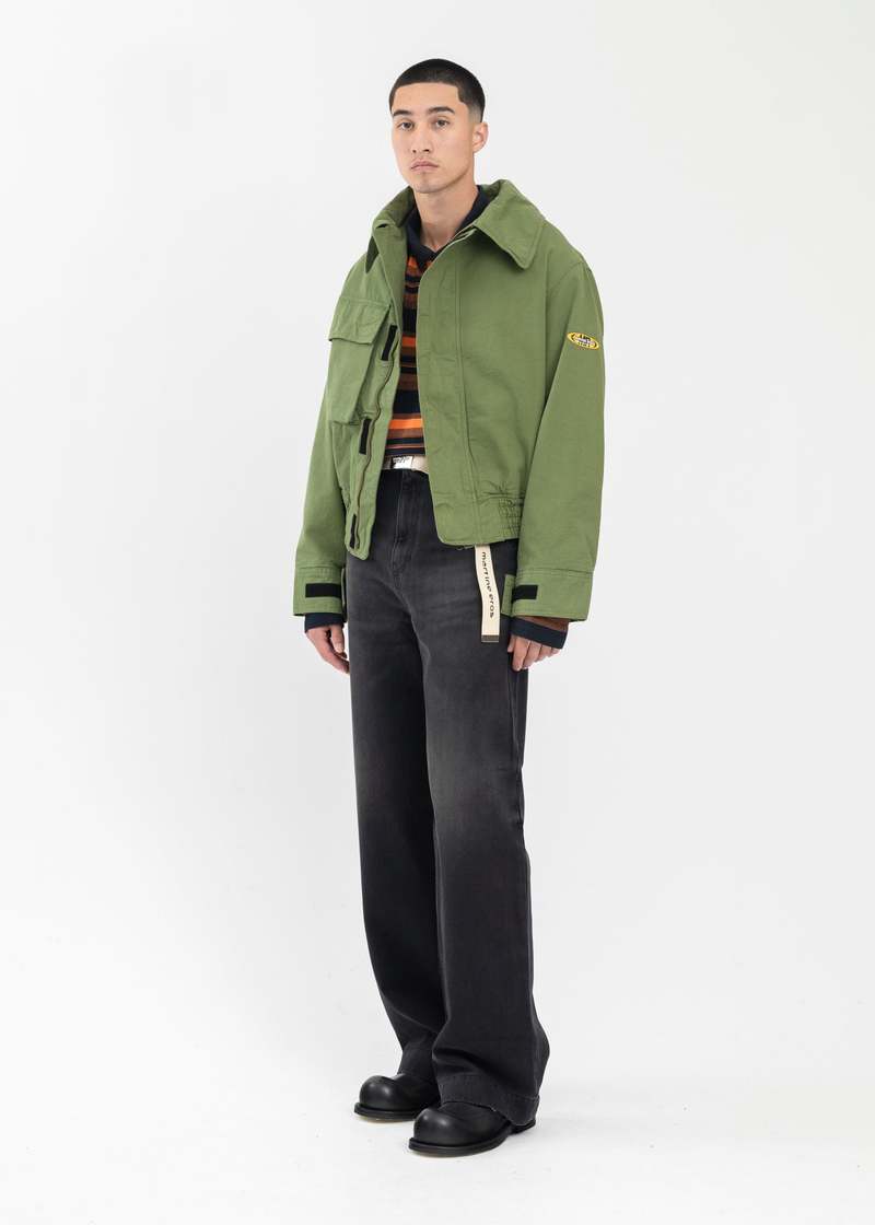 Martine Rose DOLL FIELD JACKET - KHAKI | Garmentory