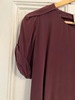 Silk shoulder detail dress - Thumbnail 3