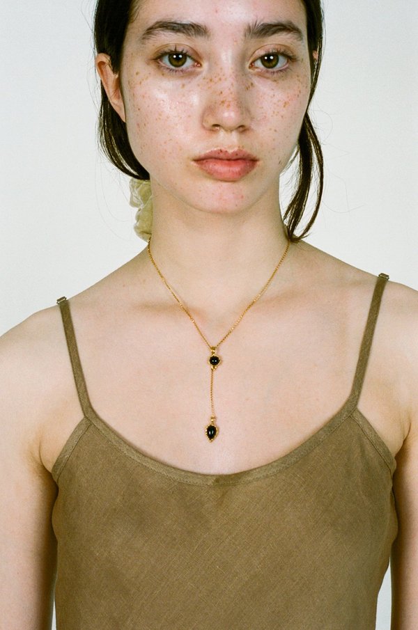 ALIGHIERI The Midnight Rocks Onyx Necklace | Garmentory