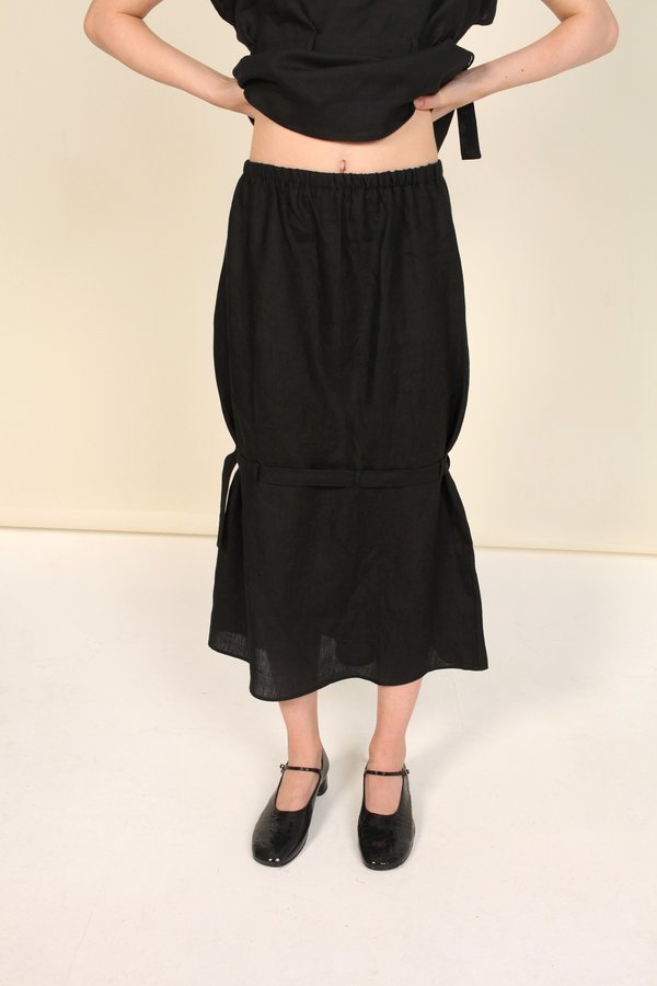 【PORTERNA】Leo Ready Long Skirt Long Skirt Leo – Long maxi skirt with leopard print - Miss
