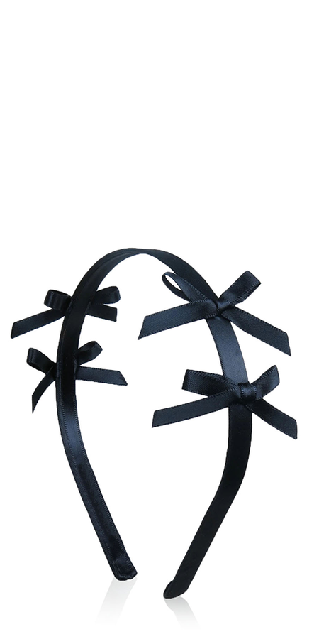 Sandy Liang Black Recital Headband | Garmentory