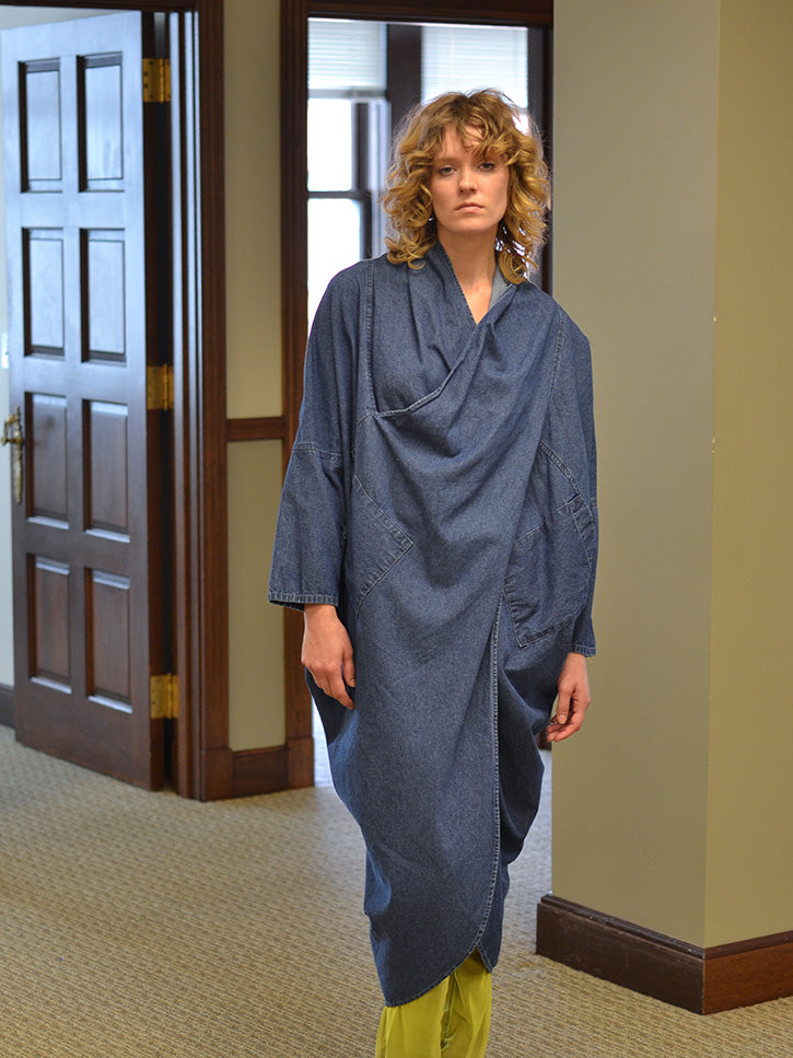 cocoon truly elegant new dress photos The Cocoon Dress One size / Light Gray Stripe main image 1