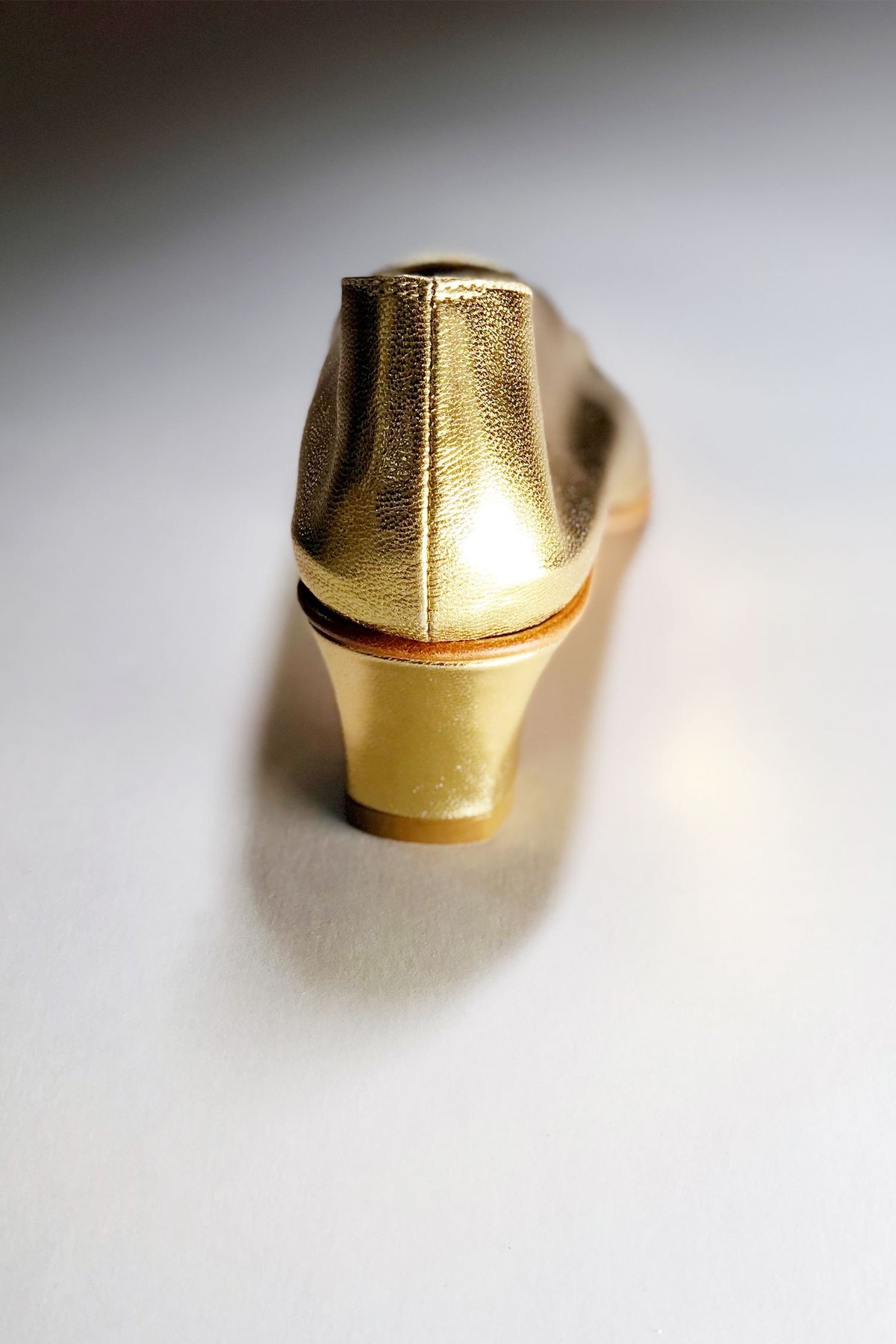 Martiniano High Glove Shoe - Gold | Garmentory