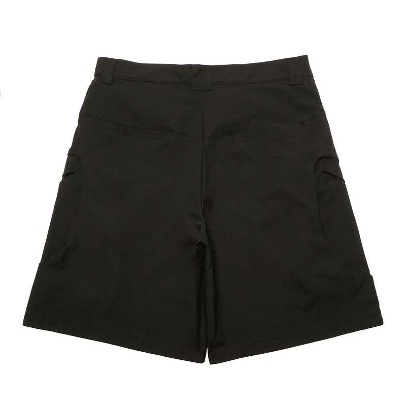 NOUVEAU PROJECT CELL POCKET SHORTS - BLACK | Garmentory