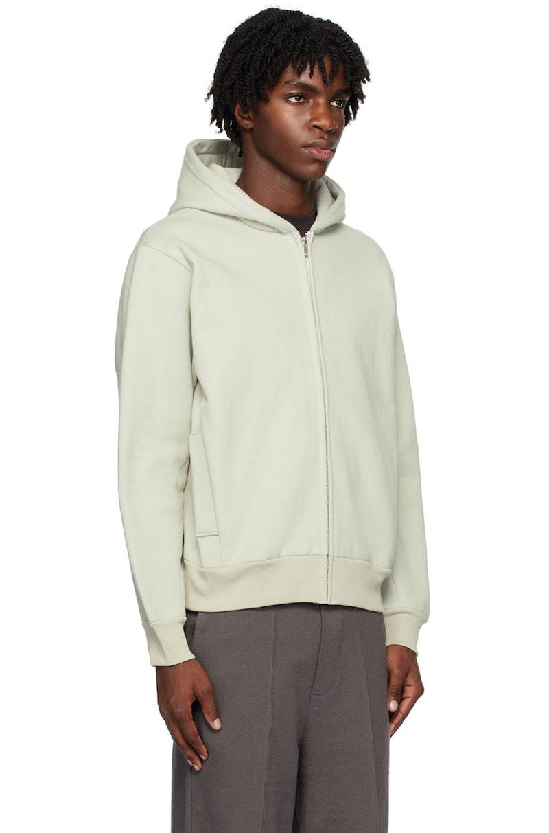Lady White Co. Off-White Zip Hoodie - Swiss Natural | Garmentory