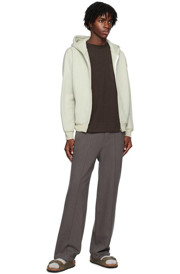 Lady White Co. Off-White Zip Hoodie - Swiss Natural | Garmentory