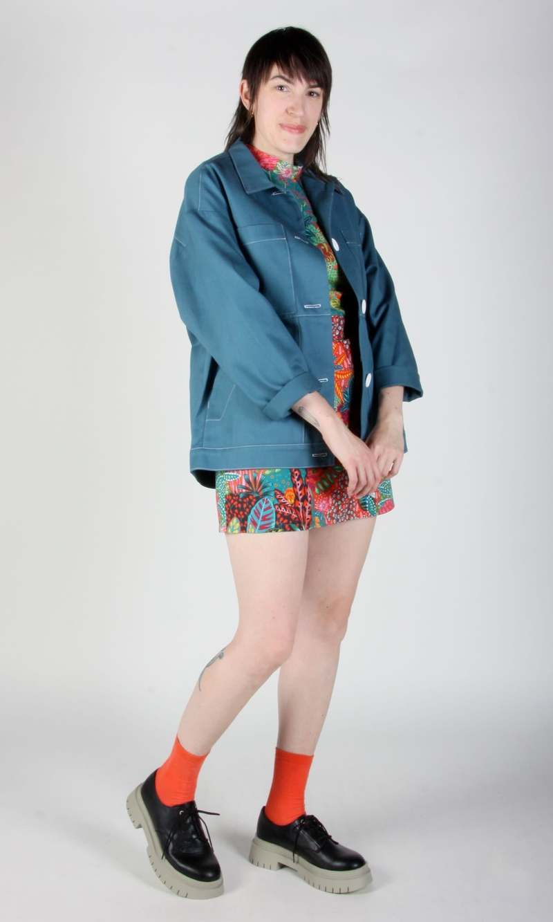 Birds of North America Tystie Jacket - Garage Blue