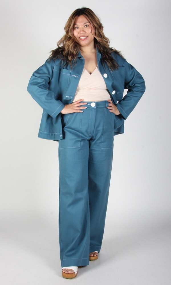 Birds of North America Tystie Jacket - Garage Blue