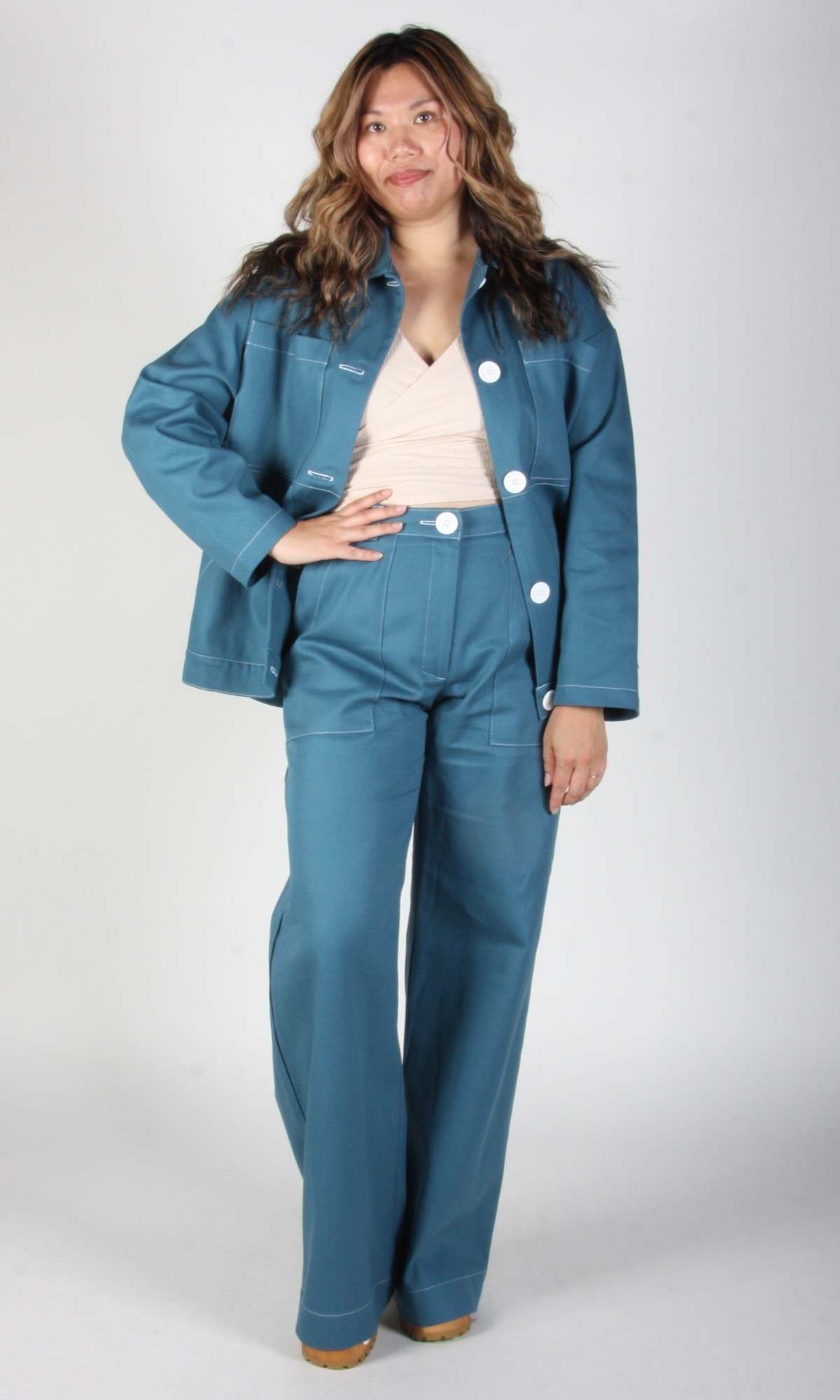 Birds of North America Tystie Jacket - Garage Blue - Image 6 of 8