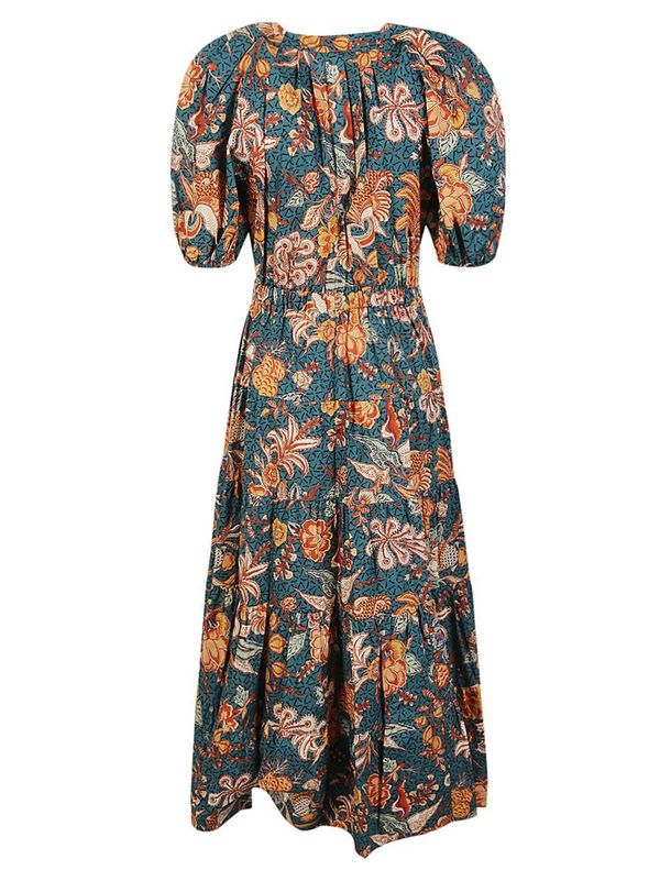 ulla johnson dresses Vesela Dress in Water Blossoms  Mercantile Portland