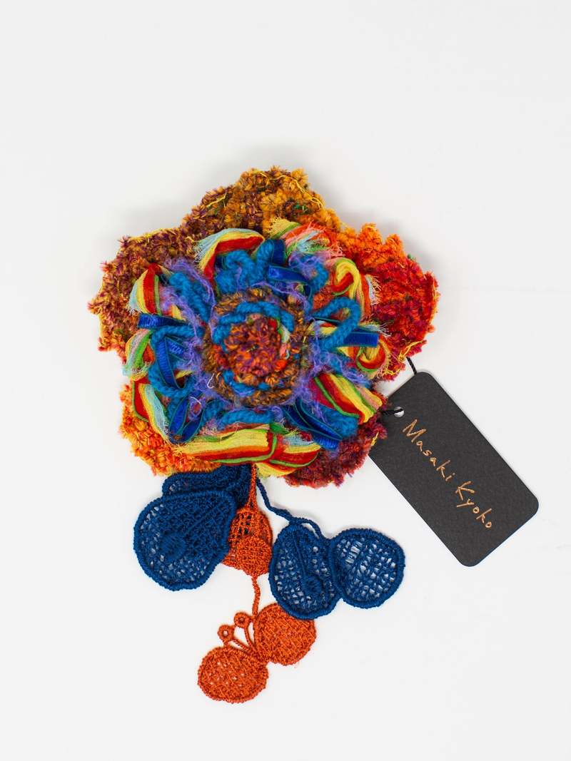 M. & Kyoko Brooch - Orange | Garmentory M. & Kyoko Brooch - Orange | Garmentory