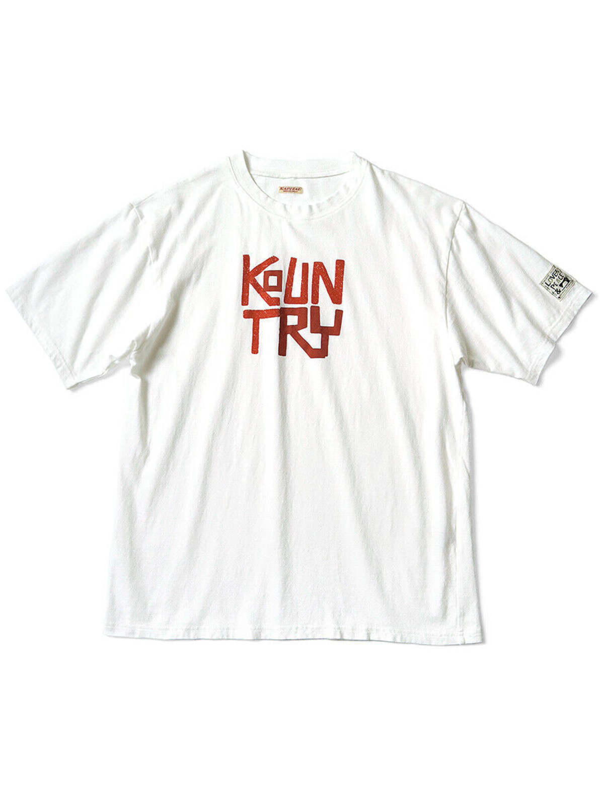 Kapital Jersey ROOKIE Crew T - Red | Garmentory