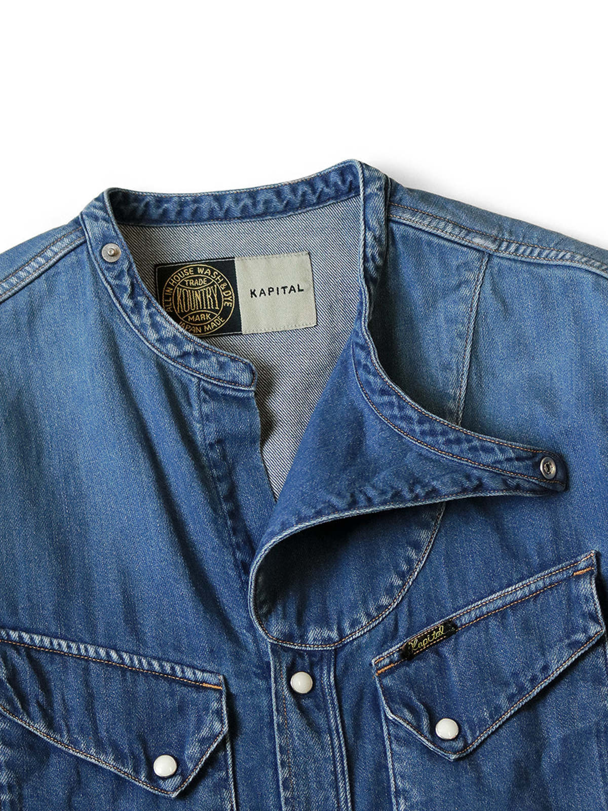 Kapital 8oz Denim Western Shirt