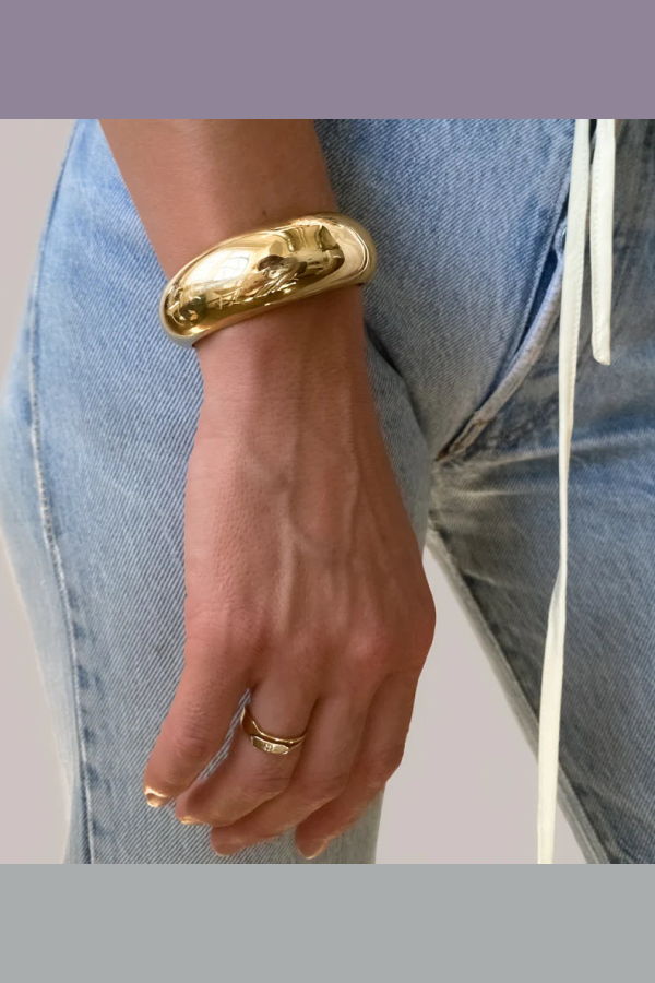 Thatch Oriana Cuff Bracelet - 14K Gold Plated
