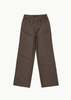 Amomento  Colored Straight Fit Denim Pants - Brown - Thumbnail 5
