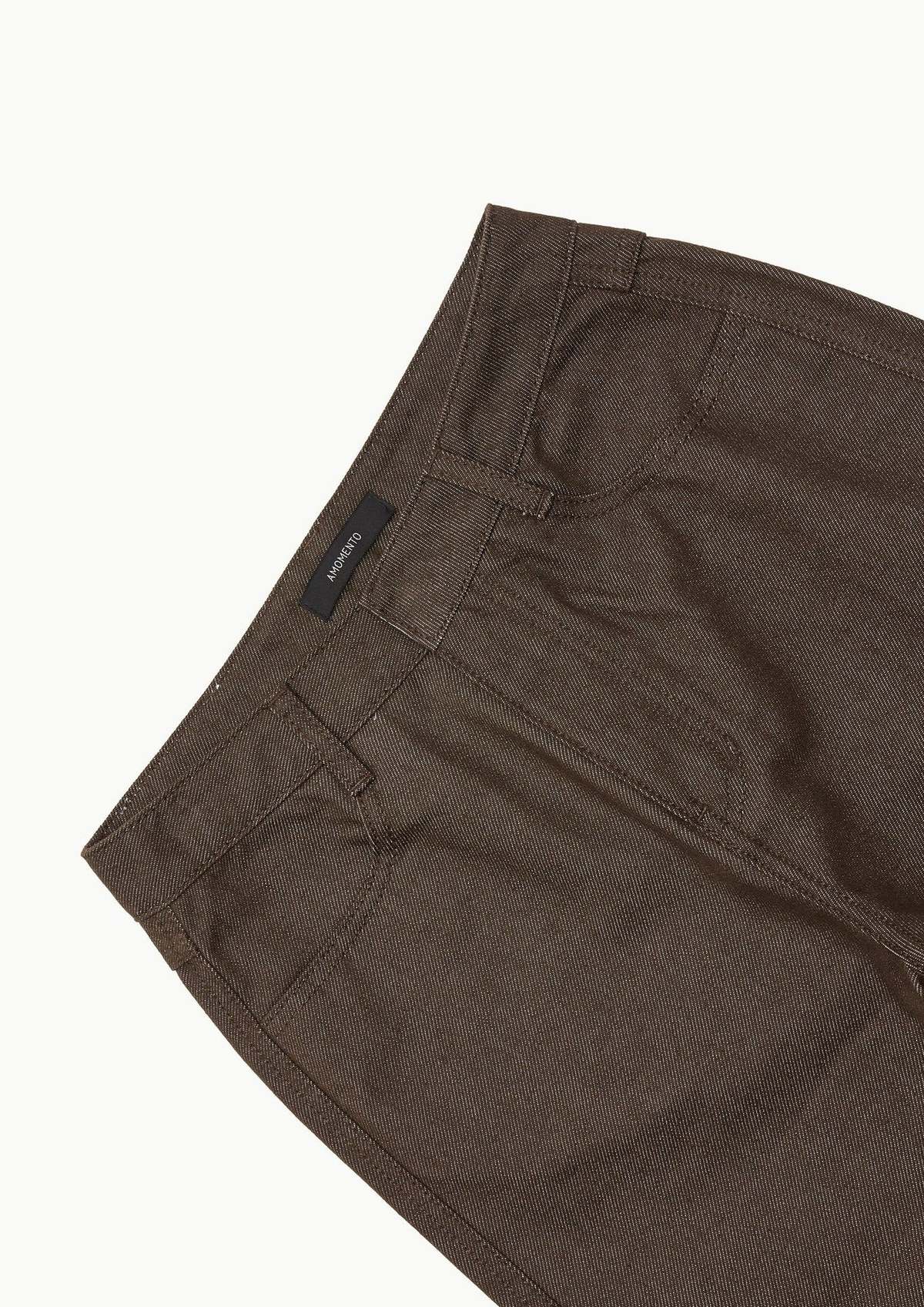 【AMOMENTO】24fw COLORED STRAIGHT FIT DENIM AMOMENTO Colored Straight Fit Denim - Black | Garmentory