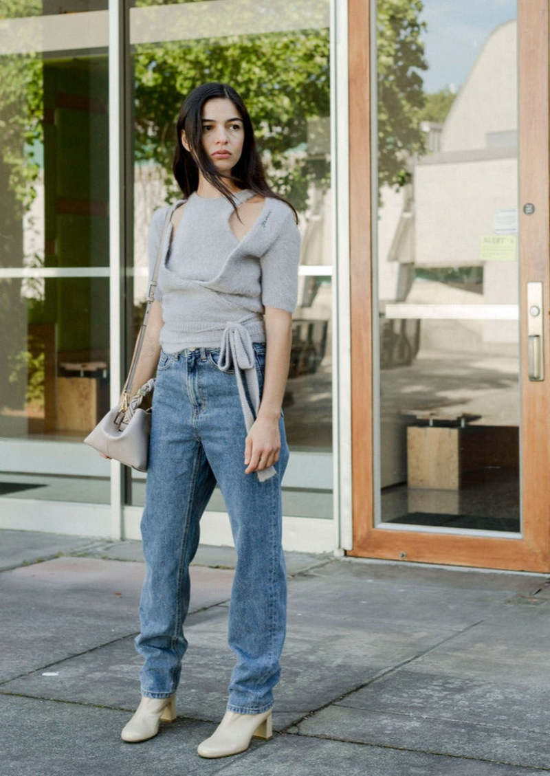 ◎AMOMENTO◎ STRAIGHT FIT DENIMMID BLUE AM24FWW03DNMIDBLUE AMOMENTO Straight Fit Jeans - Mid Blue | Garmentory