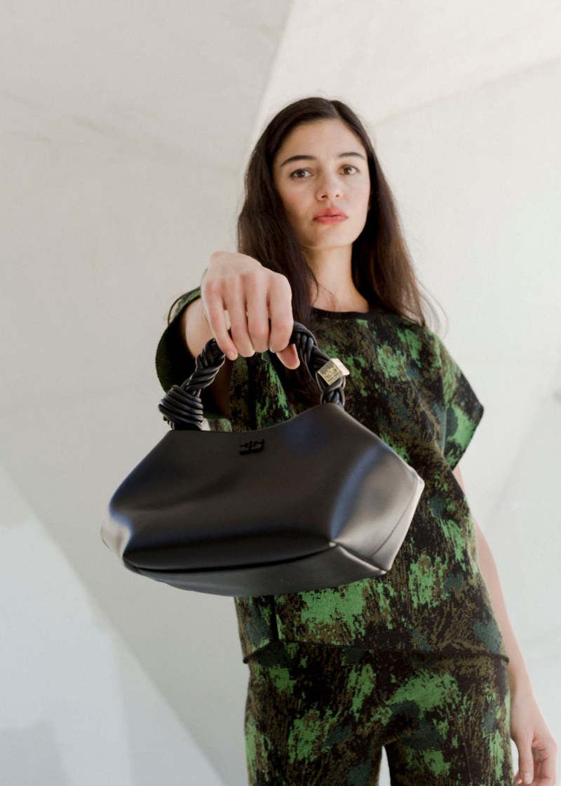 Ganni Small Bou Bag - Black | Garmentory
