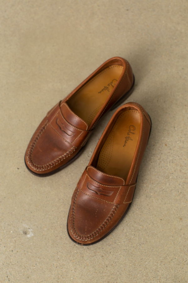 Preservation Vintage Leather Loafers - Brown 