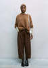 Cordera Corduroy Baggy Pants - Pardo - Thumbnail 2