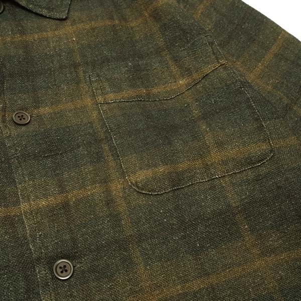 Our Legacy BOX SHIRT - MIRAGE WAX CHECK | Garmentory