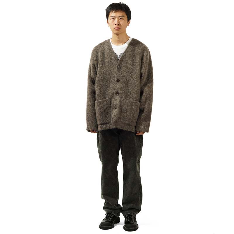 トップス OUR LEGACY CARDIGAN MOLE GREY MOHAIR 44 Our Legacy Cardigan - Mole Grey Mohair | Garmentory