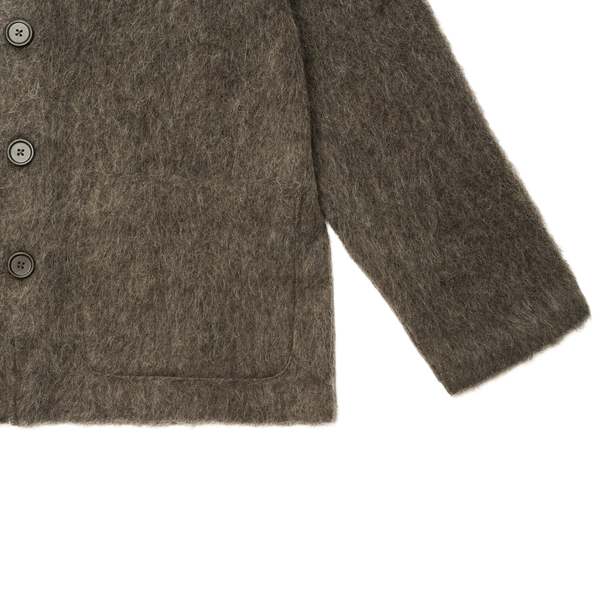 Our Legacy CARDIGAN - MOLE GREY MOHAIR | Garmentory