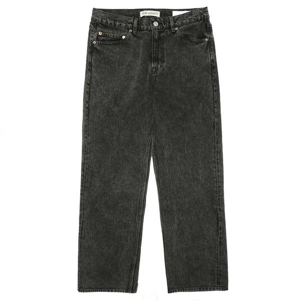 パンツ our legacy overdyed black chain twill Our Legacy FORMAL CUT - OVERDYED BLACK CHAIN TWILL | Garmentory