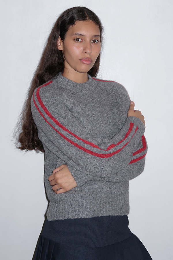 Paloma Wool Grand Slam Sweater - Light Gray | Garmentory