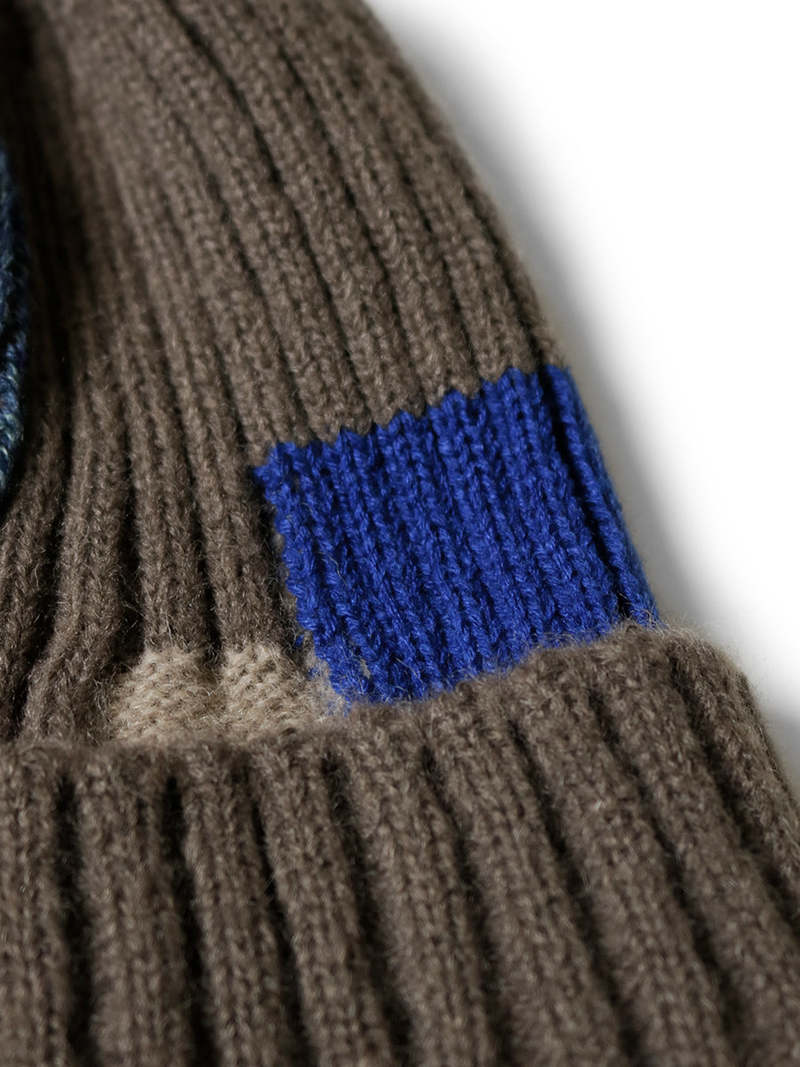 Kapital 5G Wool TUGIHAGI Knit Cap - Gray | Garmentory