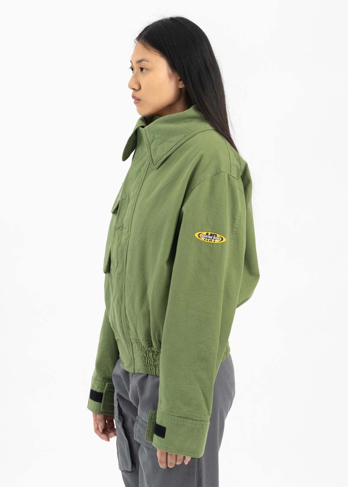 Martine Rose DOLL FIELD JACKET - KHAKI | Garmentory