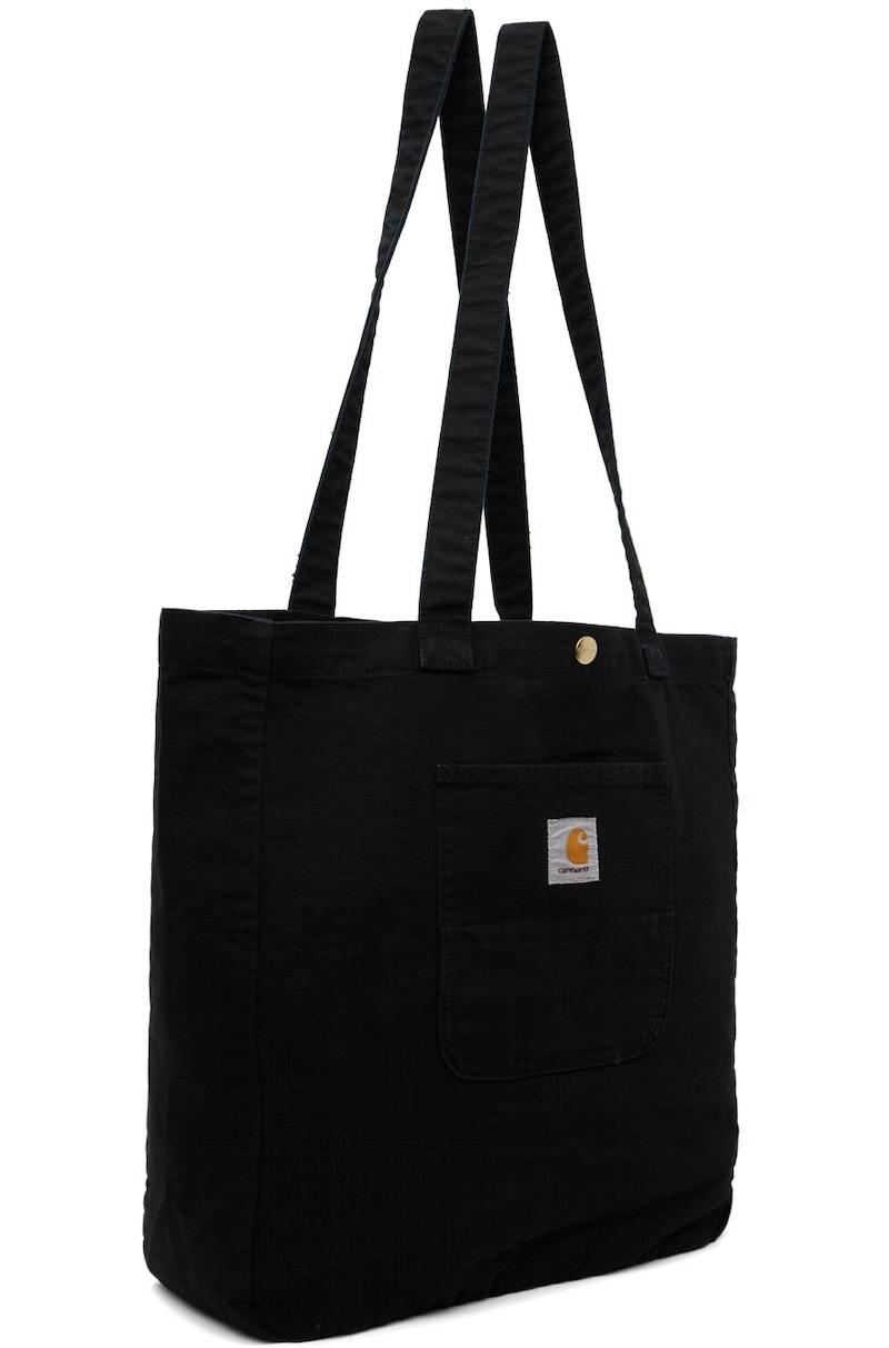 【関税込み】Carhartt Work In Progress トート バッグ Carhartt Work In Progress Bayfield Tote - Black | Garmentory