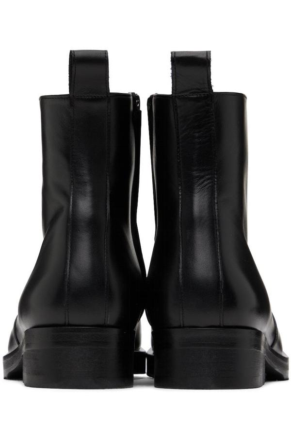 Studio Nicholson Square Boots - Black | Garmentory