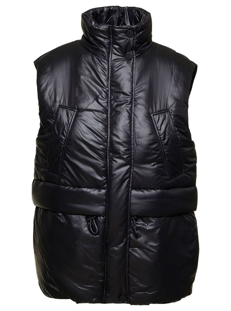 【GANNI】Shiny Quilt Vest Jacket GANNI Shiny Quilt Vest Jacket | Shopbop