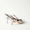Rejina Pyo Lou Kitten Heels - Leather Silver - Thumbnail 2