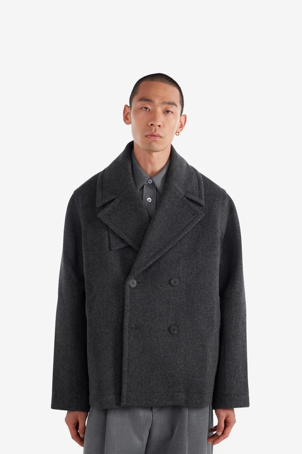 【即完売】STUDIO NICHOLSON MASTE coat Studio Nicholson Maste Coat - Tarmac | Garmentory
