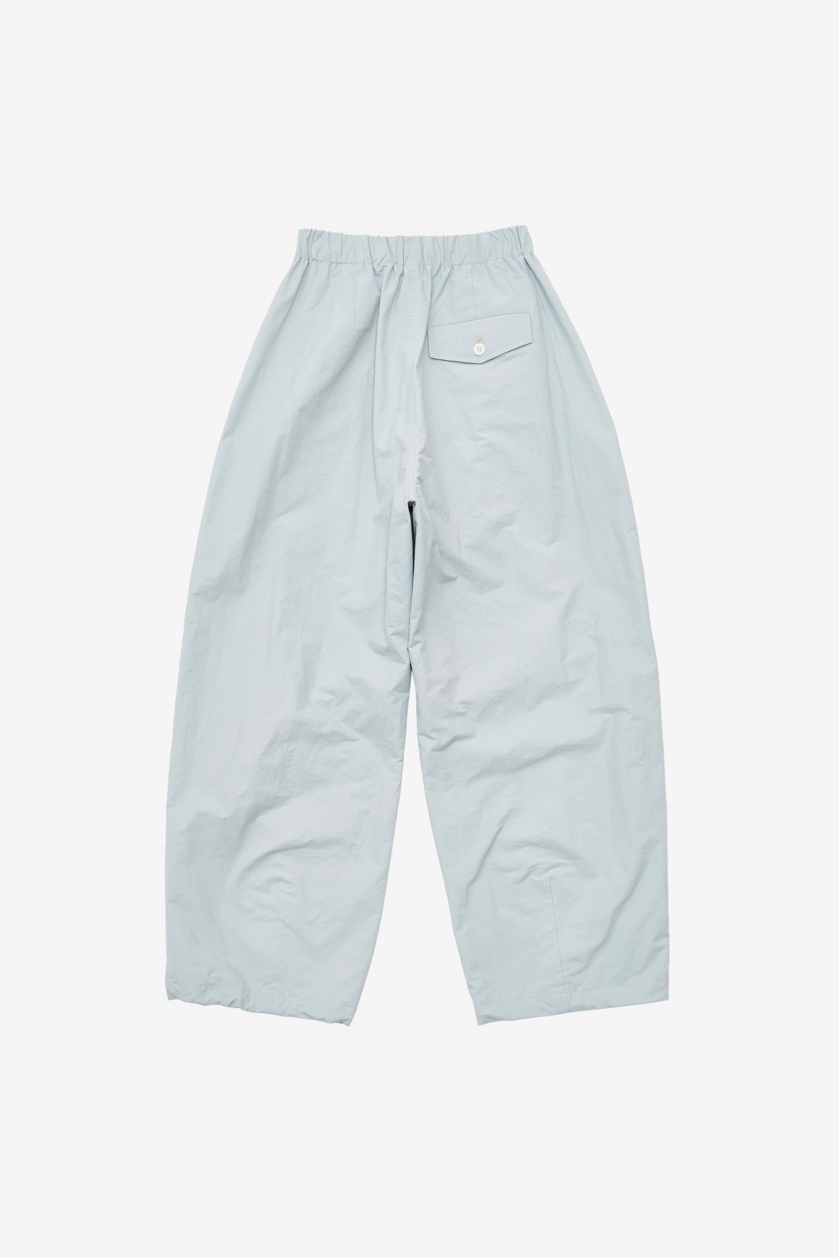 AMOMENTO Cotton Nylon Fatigue Pants - Blue Grey | Garmentory