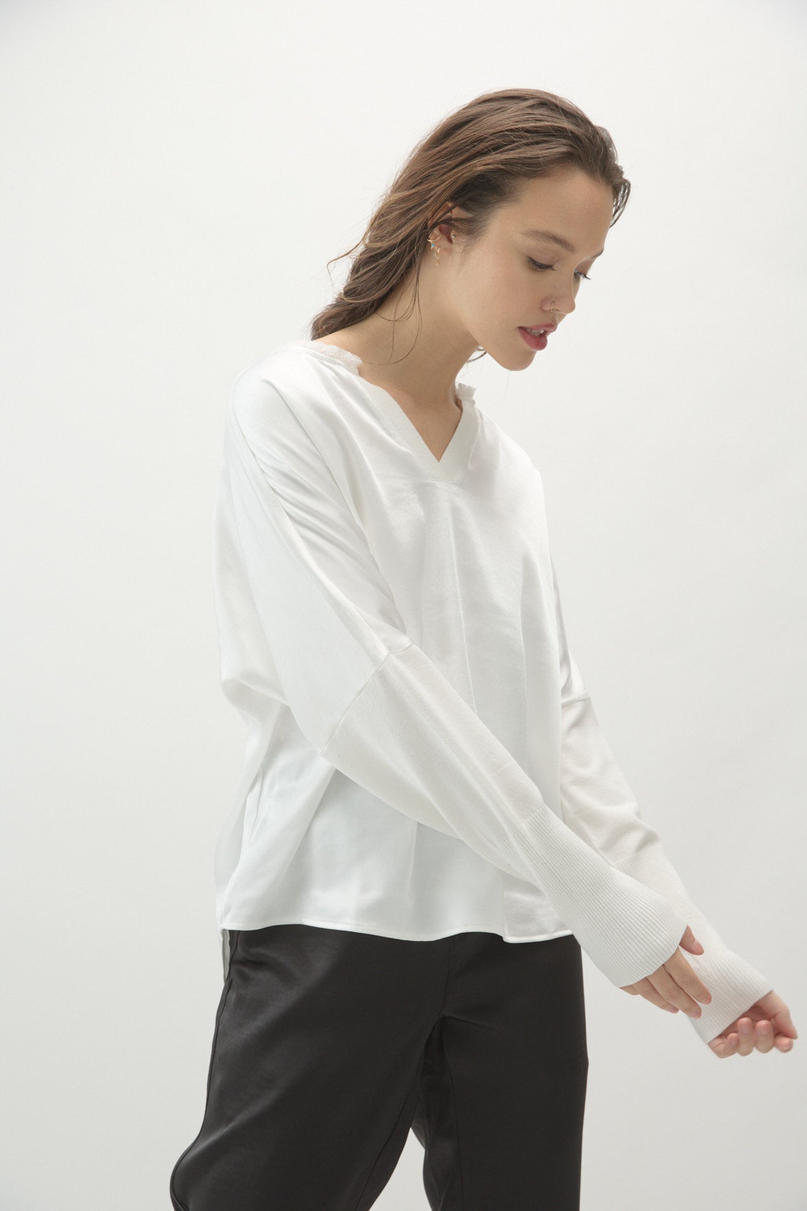 Melissa Nepton Rive Sweater | Off White main image 0