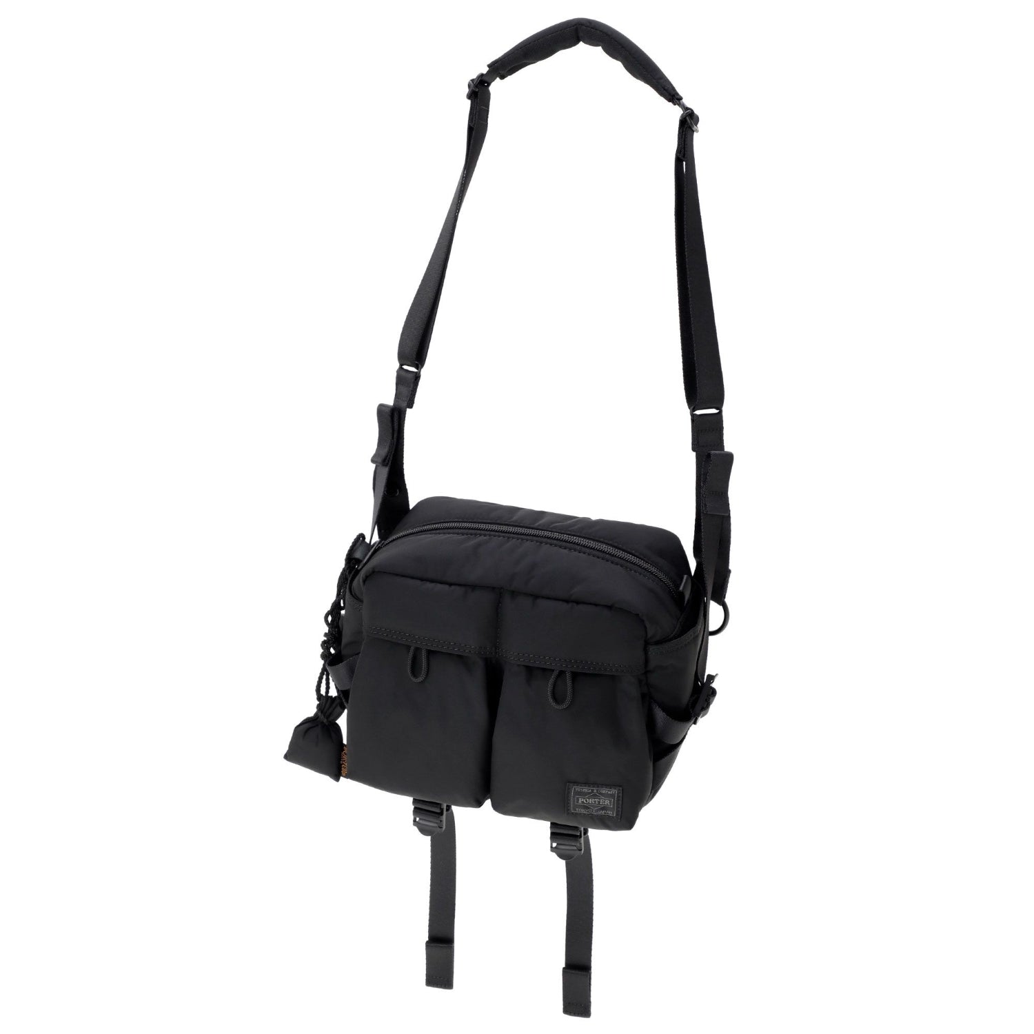 Porter SENSES SHOULDER PACK - Black | Garmentory
